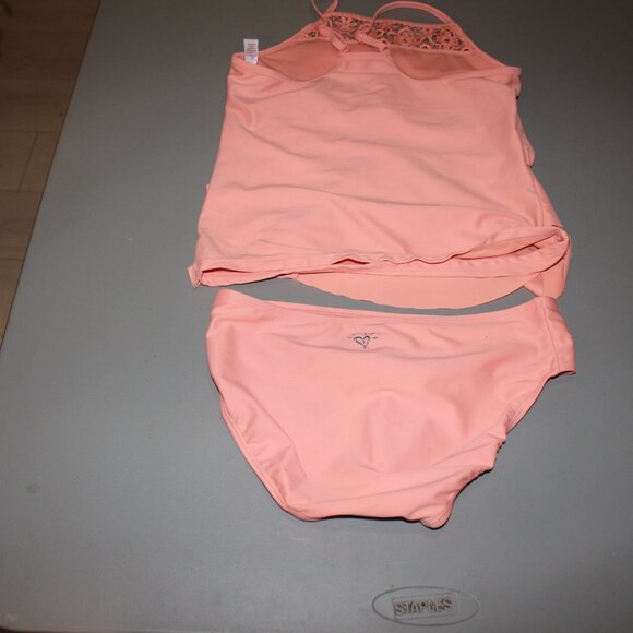 2 Pcs Justice Tankini Swimsuit Size 14 - Picture 5 of 10